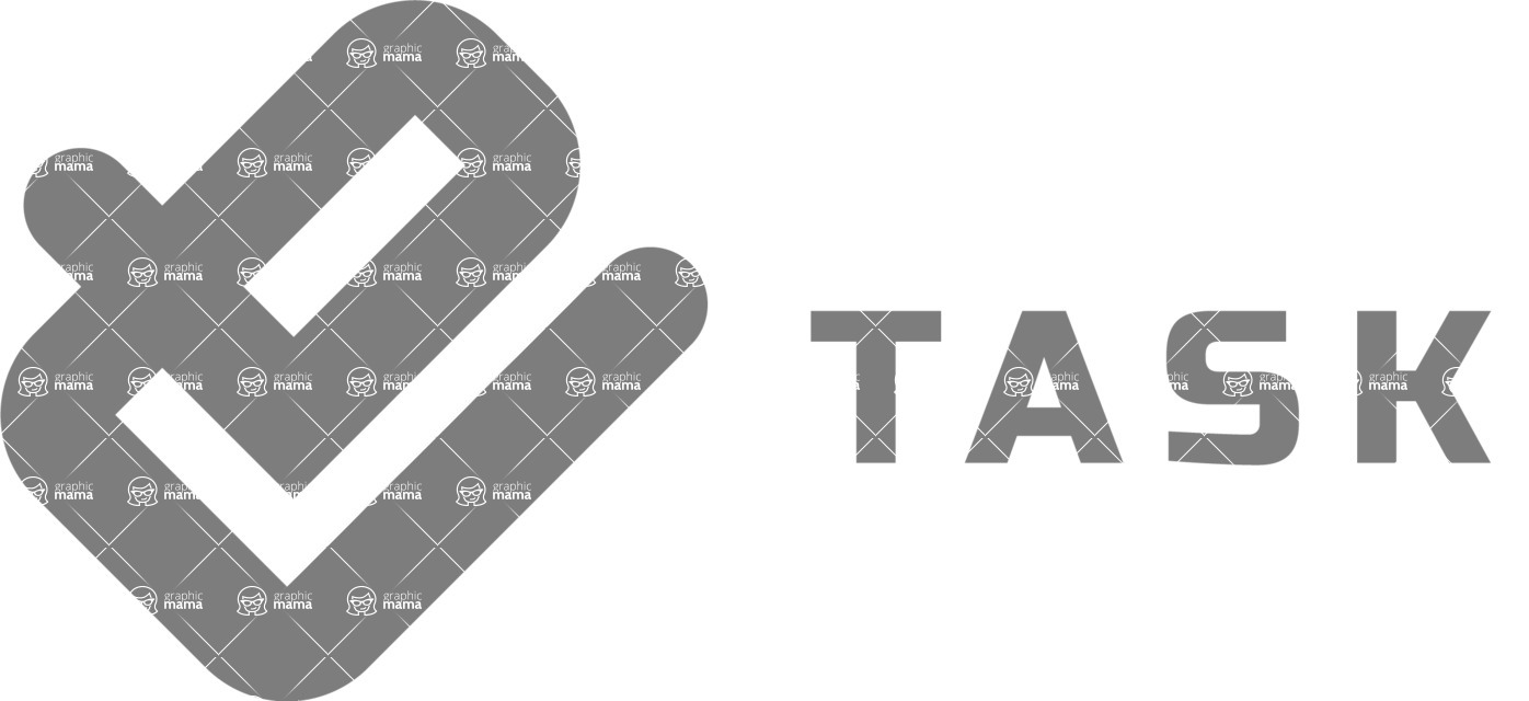 Business Logo Templates - vector graphics in a pack from GraphicMama - Task Management Company Logo Design